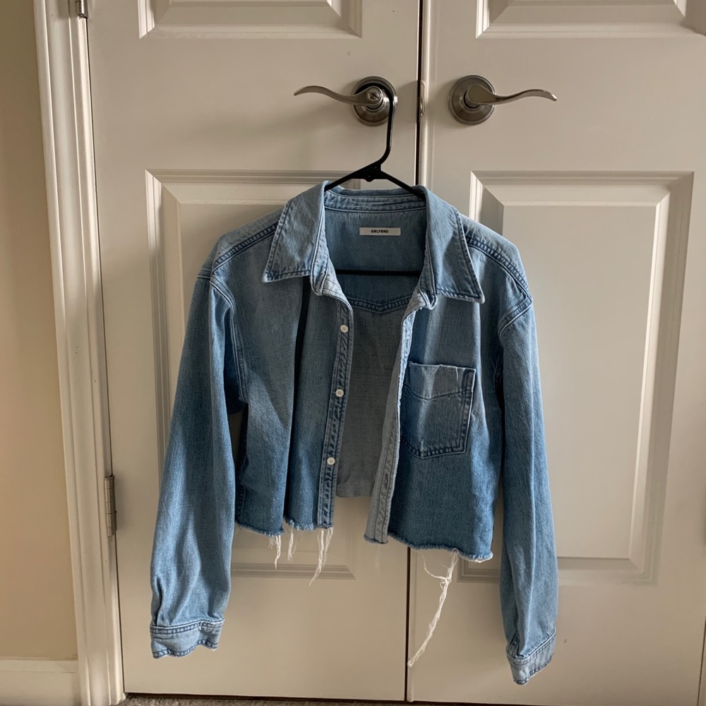 Cropped Grlfrnd denim shirt